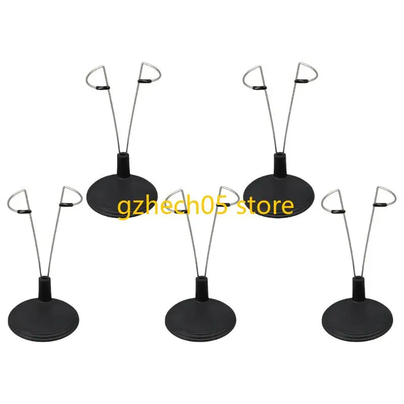 

D55E Pack of 5 Creative Doll Storage Stands for Home and Shop Cotton Dolls Displays
