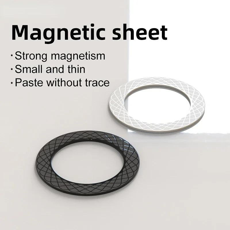 2PC Magnetic Metal Plate Ring for Magsafe Wireless Charger Iron Sheet Sticker Magnet CellPhone Holder For Apple IPhone 15 14 13