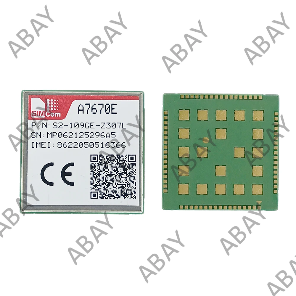 SIMCom A7670E LGA 4G LTE CAT 1 modulo LTE-FDD/LTE-TDD/GSM/ GPRS/bordo B1/B2/B3/B4/B5/B7/B8/B20/B28/B66/B34/b38/B39/B40/B41