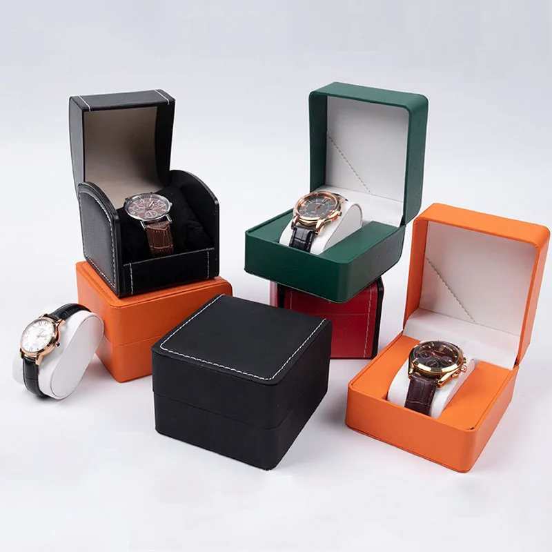 

New Watch Storage Box Watch Stand PU Box Jewelry Watch Organizer for Men Gift SSH12
