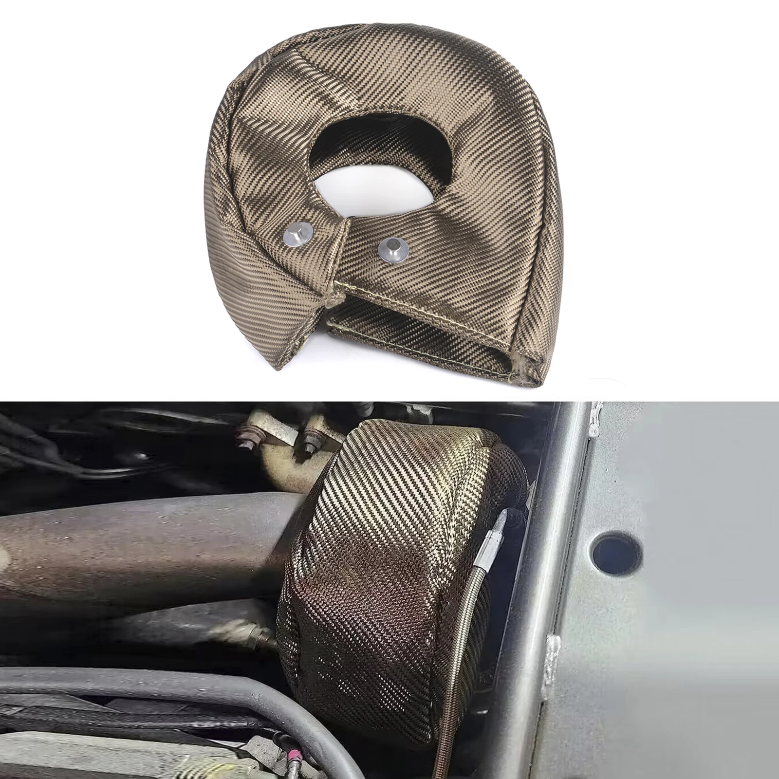 Bouclier thermique Turbo en ti - Turbo Heat Shield Blanket Titanium T3 T4 avis et prix