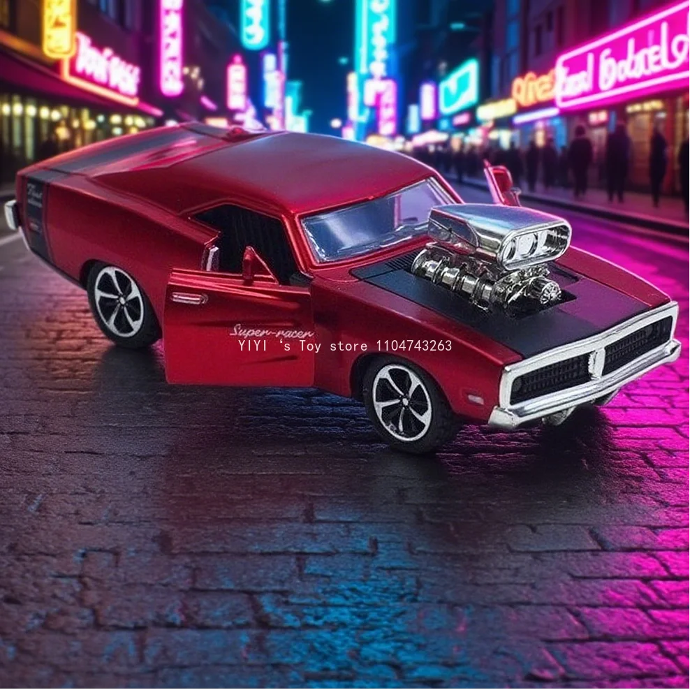 

1:32 Dodge vintage car alloy models, rebound car models, high-end decorations, and car children's toys 25