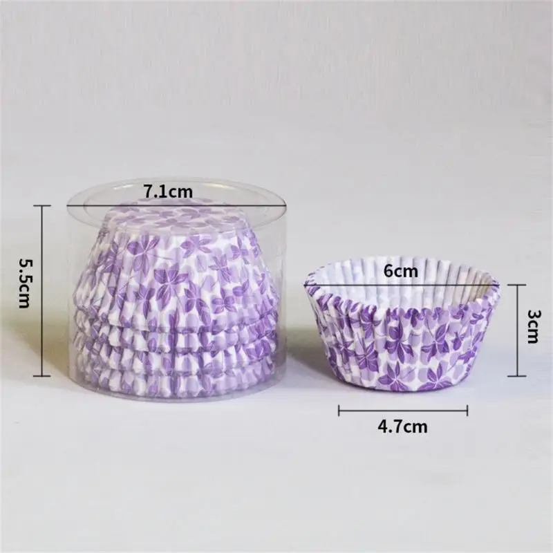 100PCS Cupcake Paper Cups Muffin Cupcake Liner Baking Muffin Box Cup Tray Wedding Party Wrapper Paper Birthday Party Decor