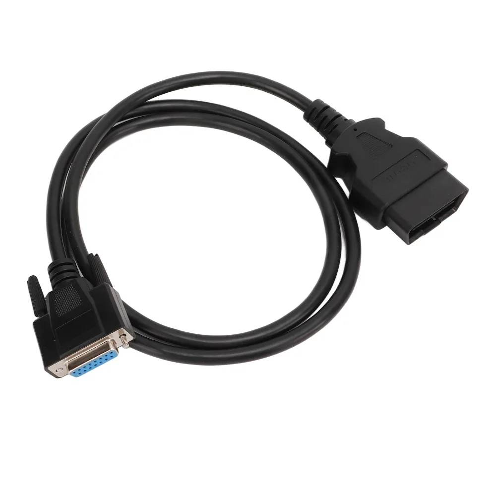 Main OBD2 Cable OBDII Test Diagnostic Connector Adapter Cable Replacement for Launch CRP123 CRP129