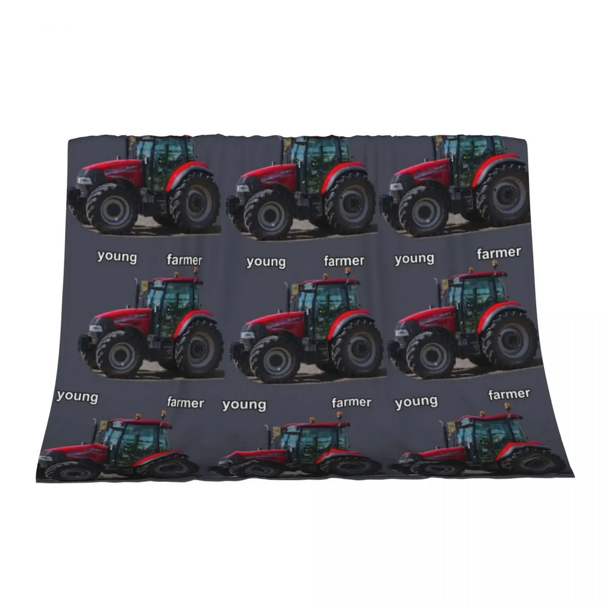

Young farmer Throw Blanket wednesday Plaid Bed Sofa Throw Blankets