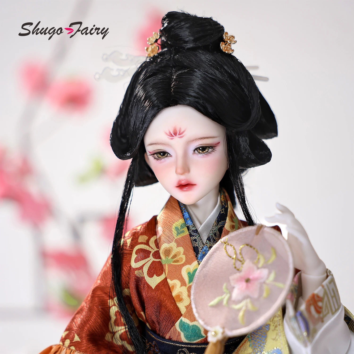 Carmen E Bjd 인형 1/4 풀 세트 Bariy A Wei-Jin Hanfu-Clad Maiden Style 오리지널 애니메이션 볼 관절 인형 Bjd Figure Shuga Fairy