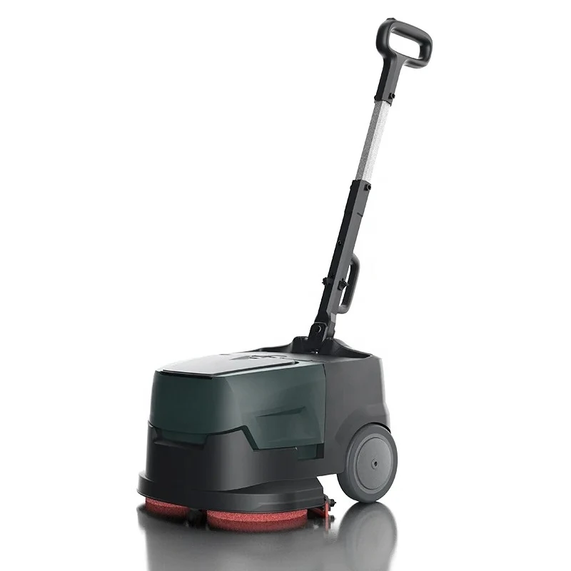 Electric Commercial Mini Compact Tile Marble I Mop Automatic Small Hand Held Floor Scrubber Cleaning Machine