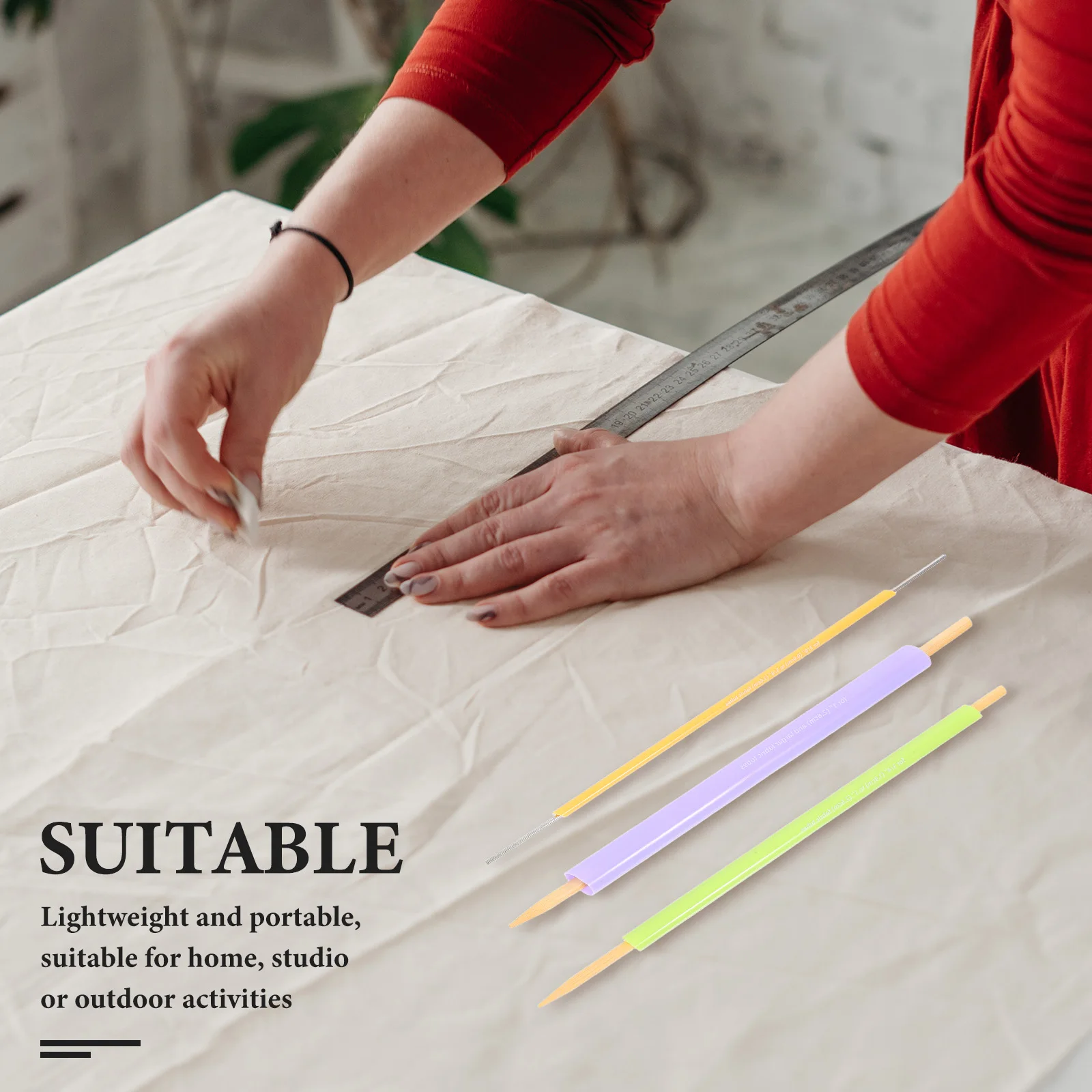 

6pcs Fabric Turning Tools Quick Efficient Sewing Knitting Accessories Portable Set For DIY Crafts Tailoring Projects