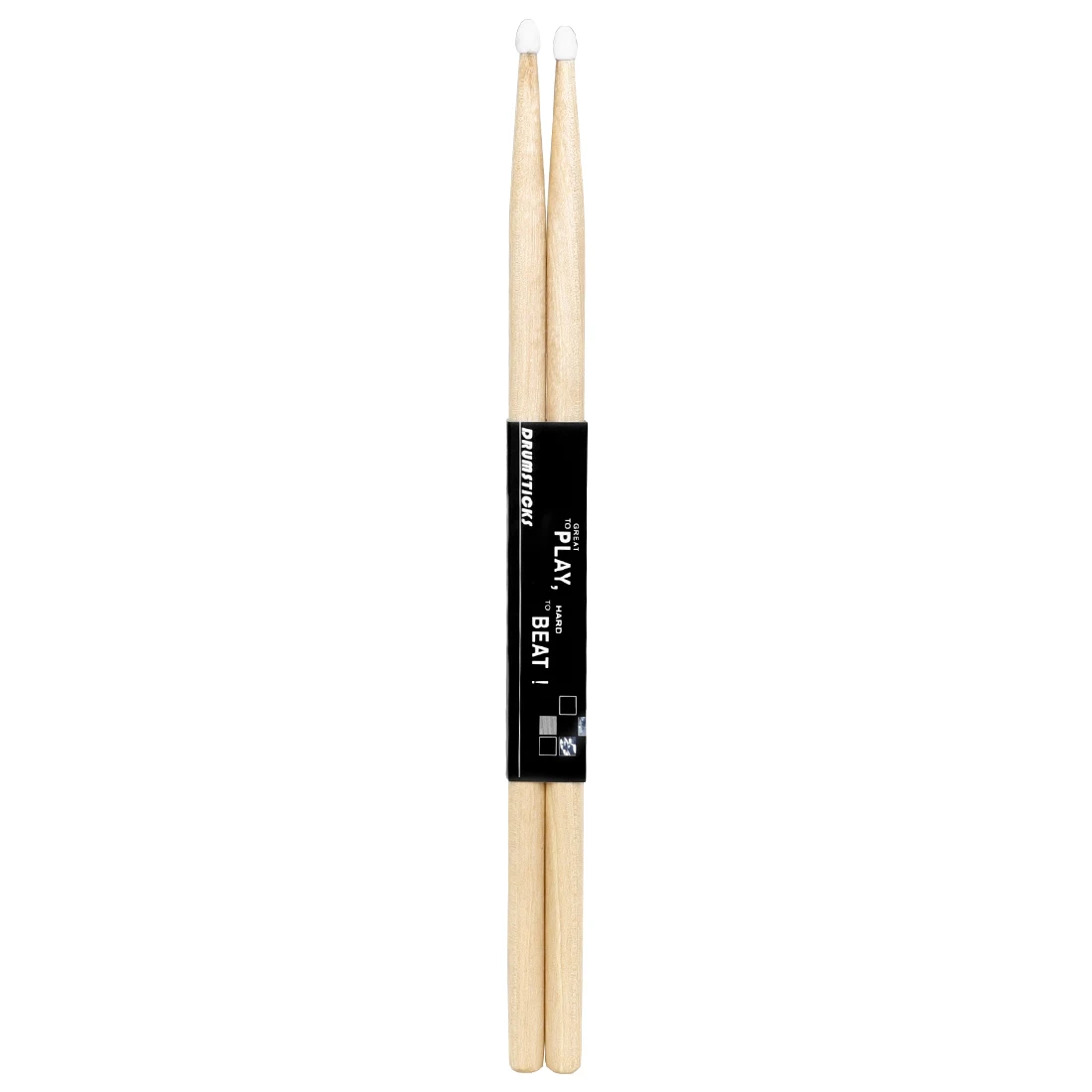 IRIN Drum Sticks Maple Classic Waterdrop Tip Nylon  Drumstick Sticks-Ideal for Beginners Stage Performers Accessories Parts