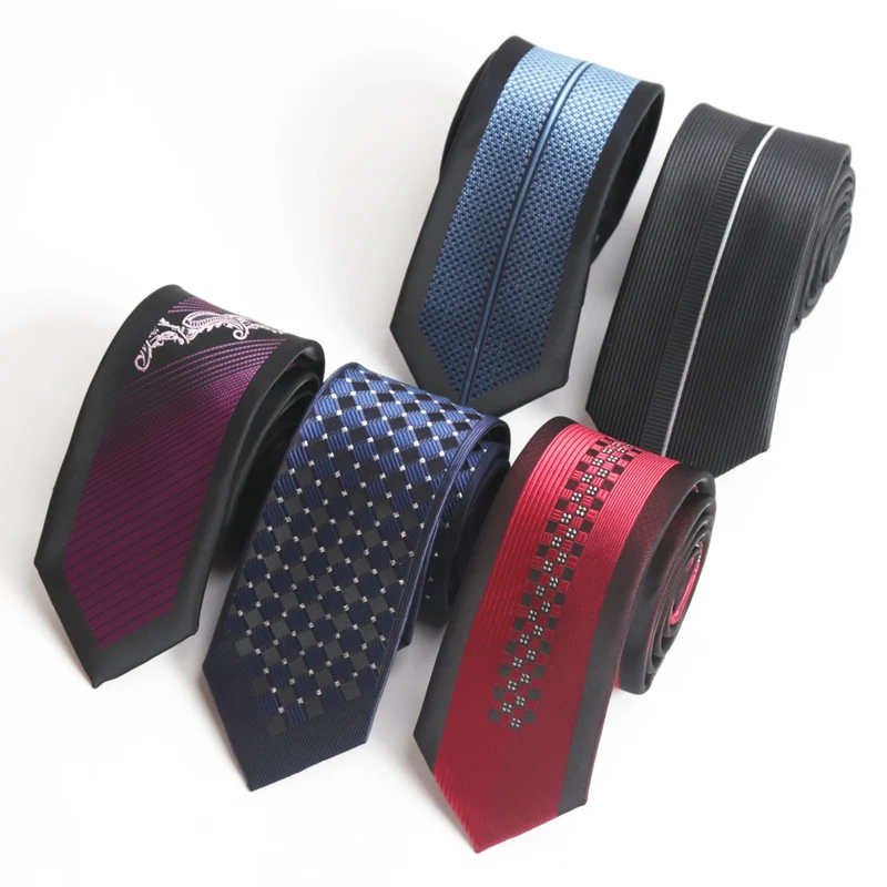 

Мужские галстуки, роскошные повседневные креативные галстуки Gravata, модные узкие фиолетовые, черные галстуки, свадебная вечеринка, галстук для жениха, аксессуары, подарок