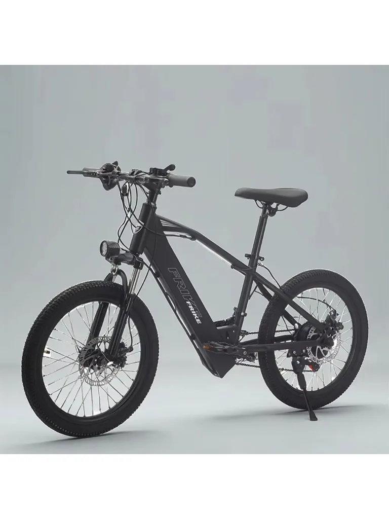 AliExpress NONE Factory Direct Sales FRIKE Electric Mountain Bike Kids Hot Sale Electric Mountain Bike for Kids Riding Light Mountain E-bike