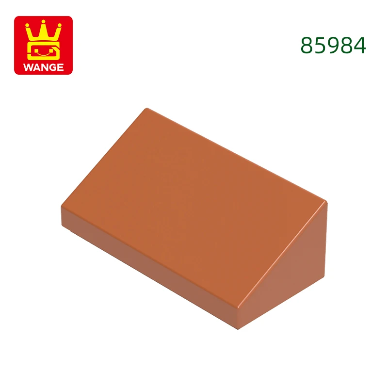 Wange 266 stks/partij 85984 Slope 30 1x2x 2/3 Roff Block Moc Color Accessoires Compatibel Met Brick DIY Kinderspeelgoed Assemblage Onderdelen