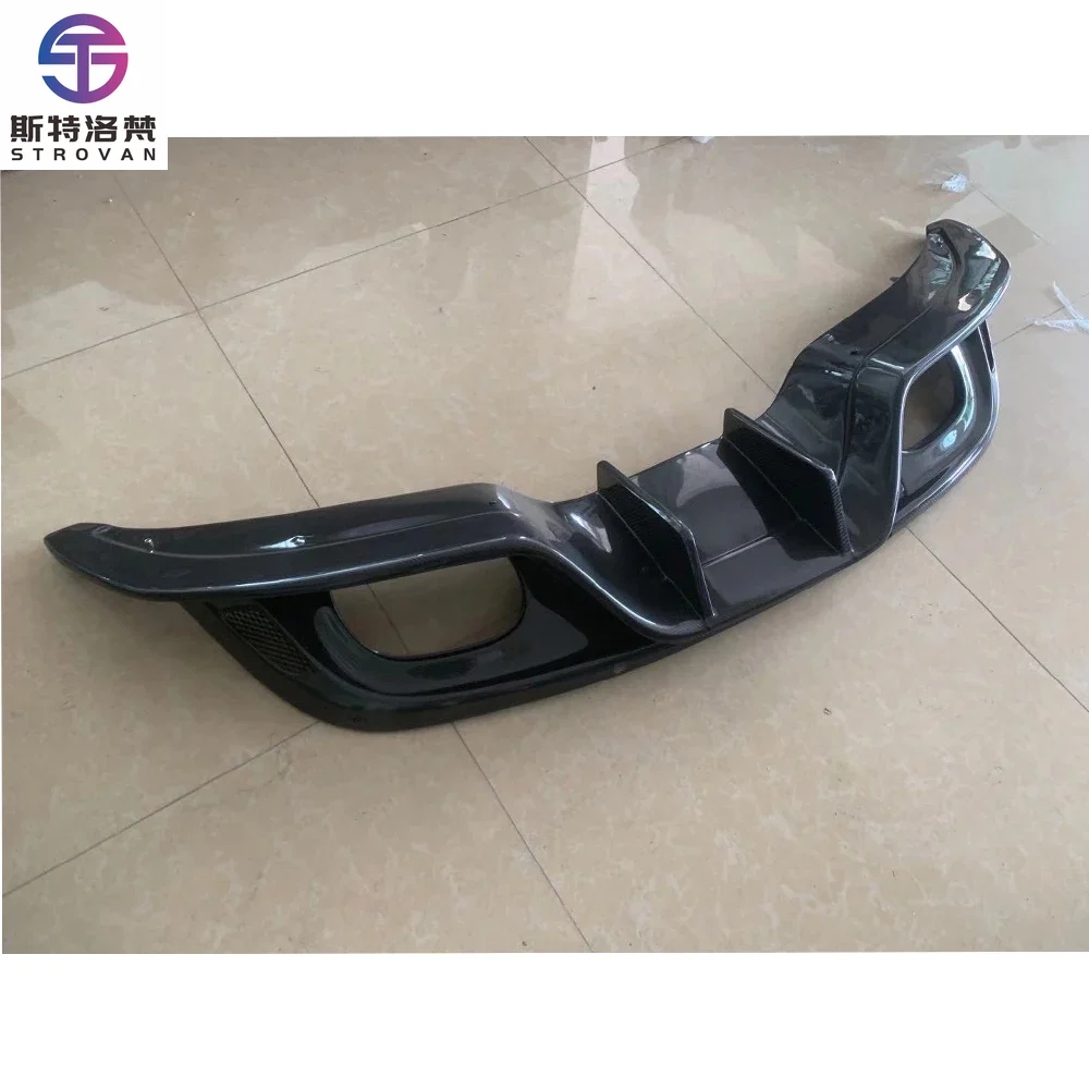 

STLF F Type Carbon Fiber Rear Bumper Diffuser Splitter for Jaguars F-Type 2013-2019