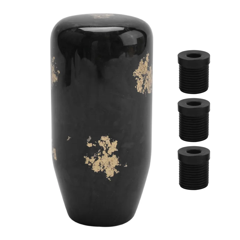 For Most Car Decorations Accessories Universal Forged Fiber Gear Shift Knob Cylindrical Shift Knob SFN091