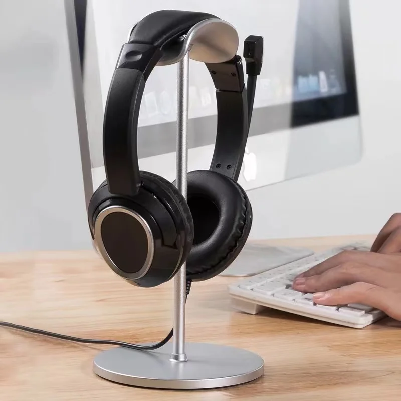 

Headset Holder For Table Porta Cascos Auriculares Gaming Headphones Support Aluminum Desktop Headphone Hanger Bracket Cradle