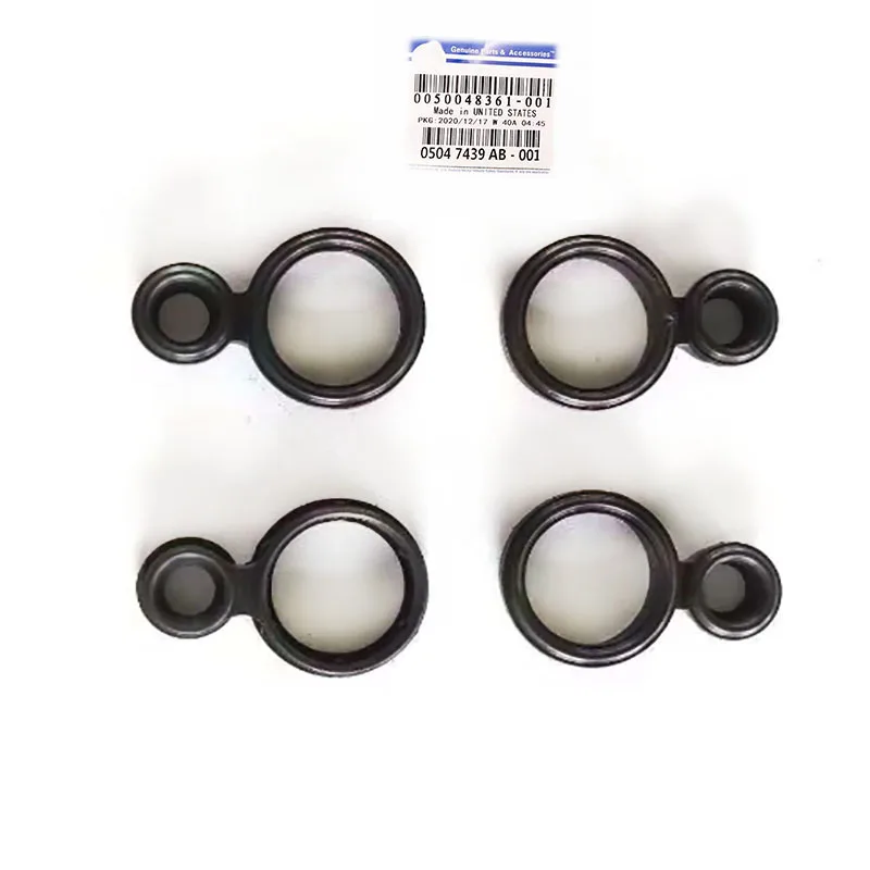 New Genuine 4 PCS Ignition Coil Gaskets 05047439AB For Jeep Cherokee 2.0/2.4L