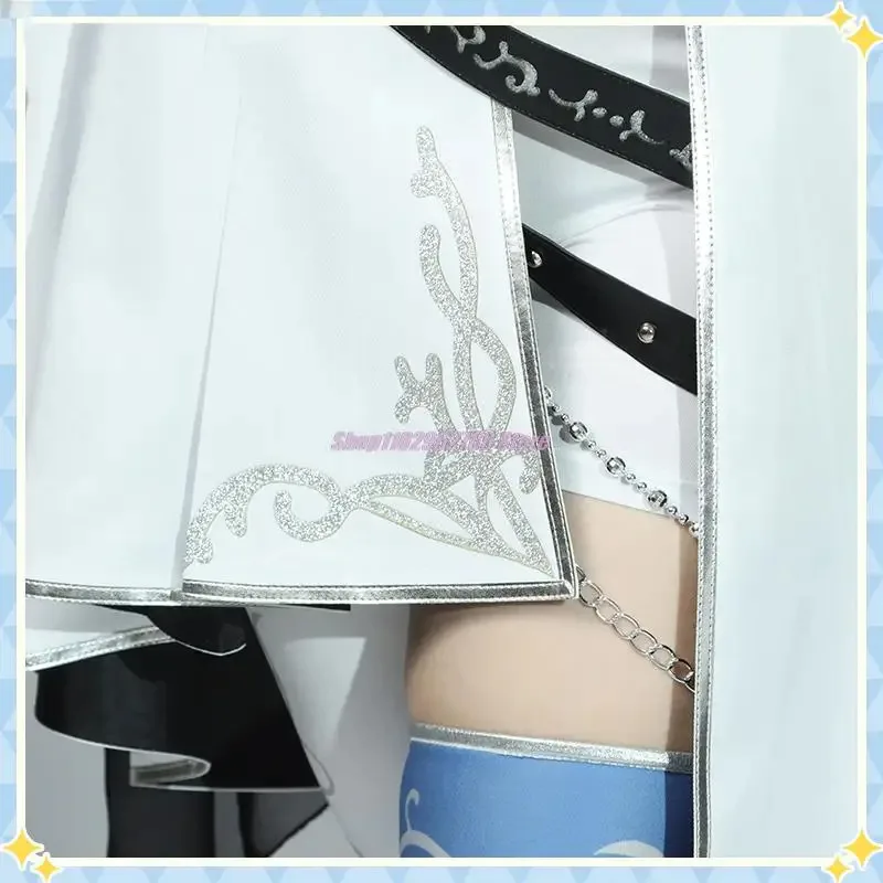 2025 11, игровой проект Akiyama Mizuki Sekai, красочный сценический костюм, белый рыцари, костюм для косплея, Хэллоуина, карнавала, Unifo