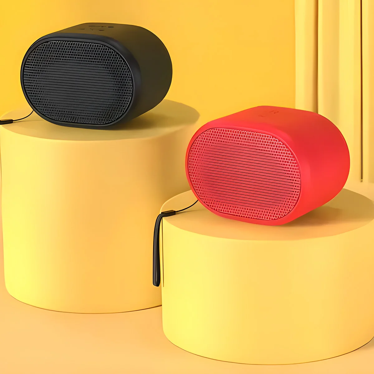 

B62 Red Wireless Bluetooth Speaker Shock Sound Lossless Sound Quality Low energy consumption High Volume