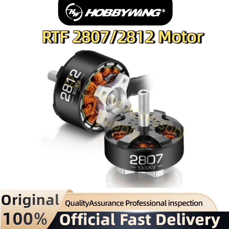Hobbywing RT 2807 2812 900KV 1100KV 1300KV  Brushless Motors FPV Motor 4-6S Lipo For  RC Quadcopter DIY Parts