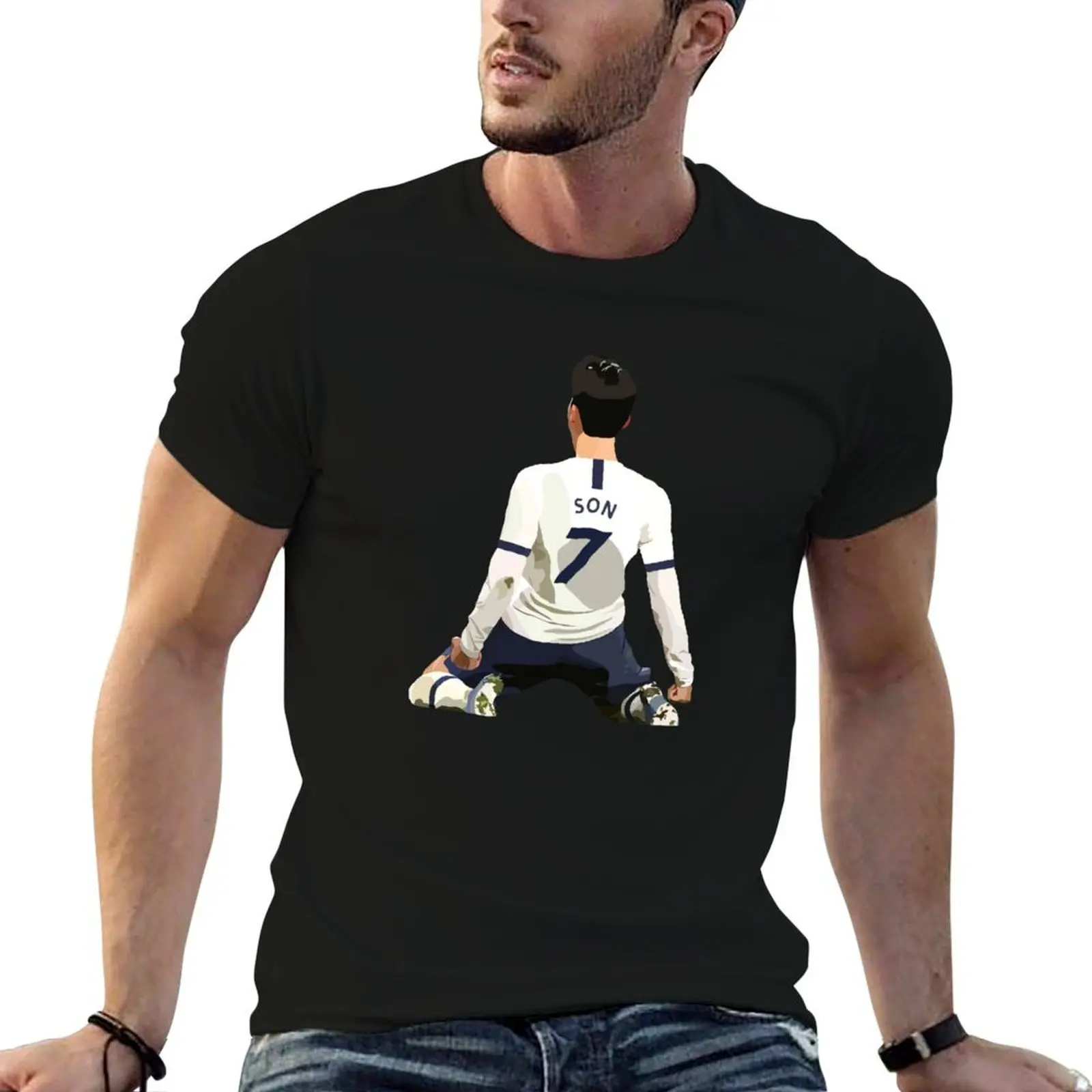 

Son Heung-min T-Shirt man t shirt designer printed t shirts for man t shirt custom print T-Shirt