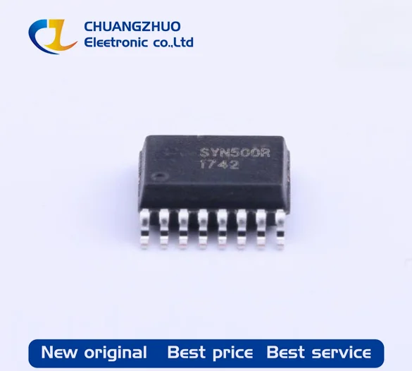 10Pcs   New original     SYN500R   SYN500   SSOP-16-150mil-0.635mm RF Transceiver ICs