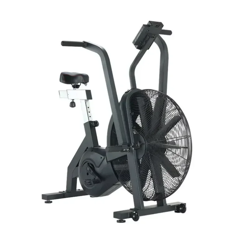 Heavy Duty Steel Frame Air Bike Compact Exercise Bicycle for Home Gym Fitness Training Cardio Workout Equipment Small Space