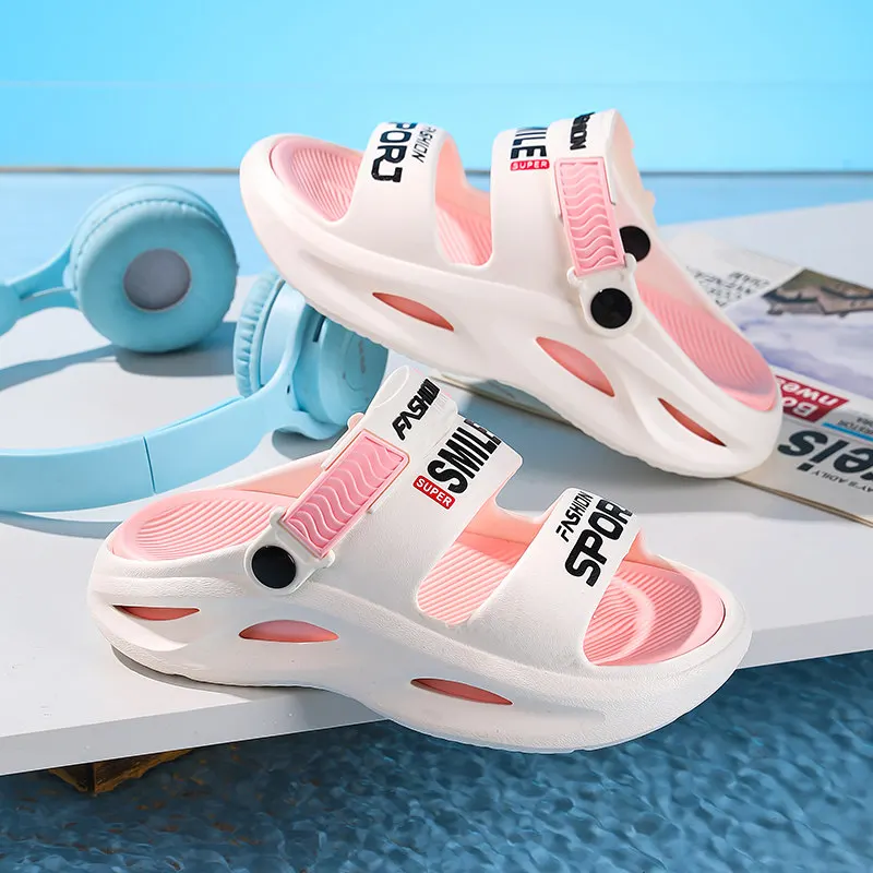 

White Pink Fashion Sandals for Women Summer Comfortbale Platform Sandals Size 32-41 Non-slip Outdoor Beach Slippers Women Slides