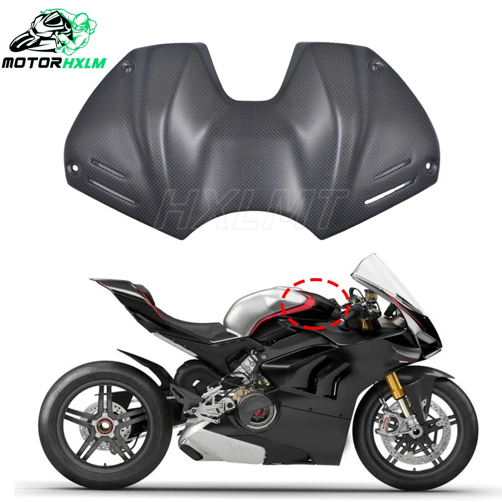 

For DUCATI Panigale V4 V4S V4R 2023 Carbon Fiber Battery Cover Front Fairing Fuel Tank Airbox Cover Motorcycle Modified Parts