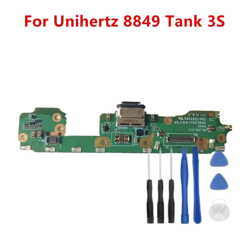

Original For Unihertz 8849 Tank 3S Cell Phone USB Plug Charge Board Dock Replacement USB Board