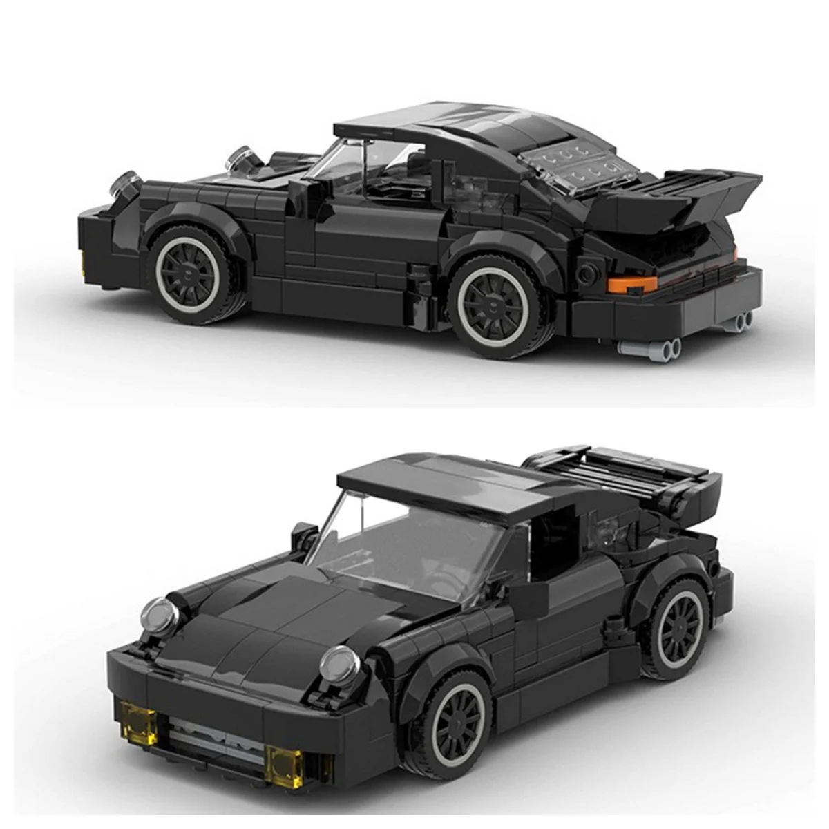 High-Performance Speed Racing Car MOC Brick Set Simulation Sports Car DIY Building Blocks Model Toy Gift