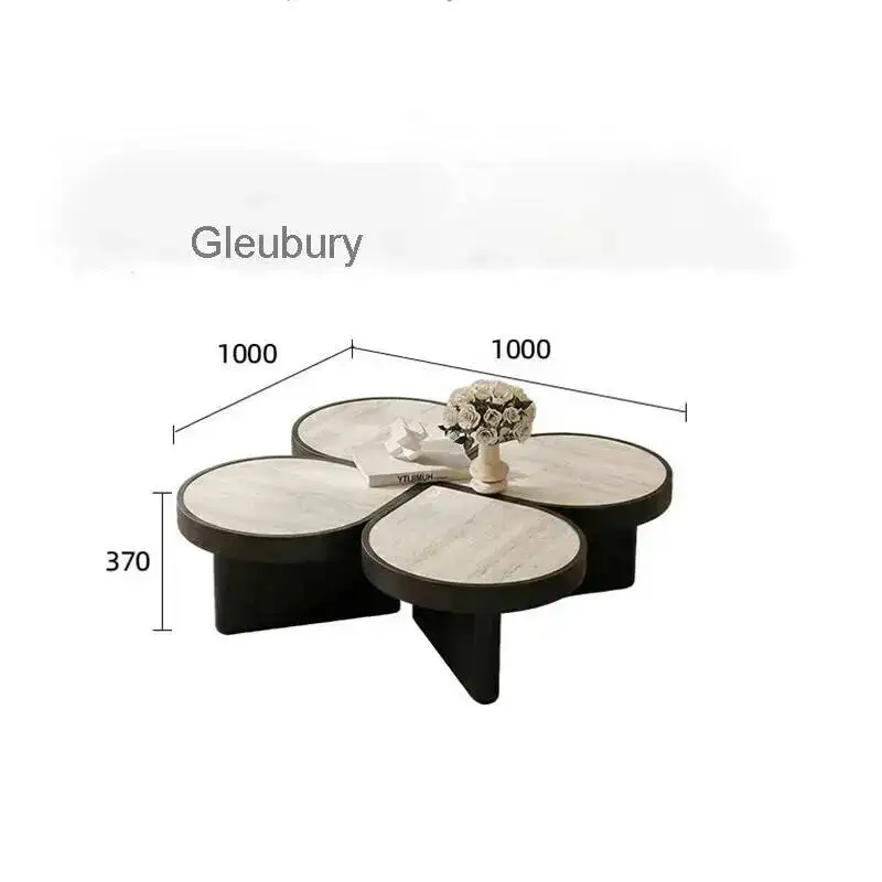 

Service Nordic Creative Aesthetic Tables Coffee Unique Coffee Tables Premium Design Tavolo Soggiorno Living Room Furniture