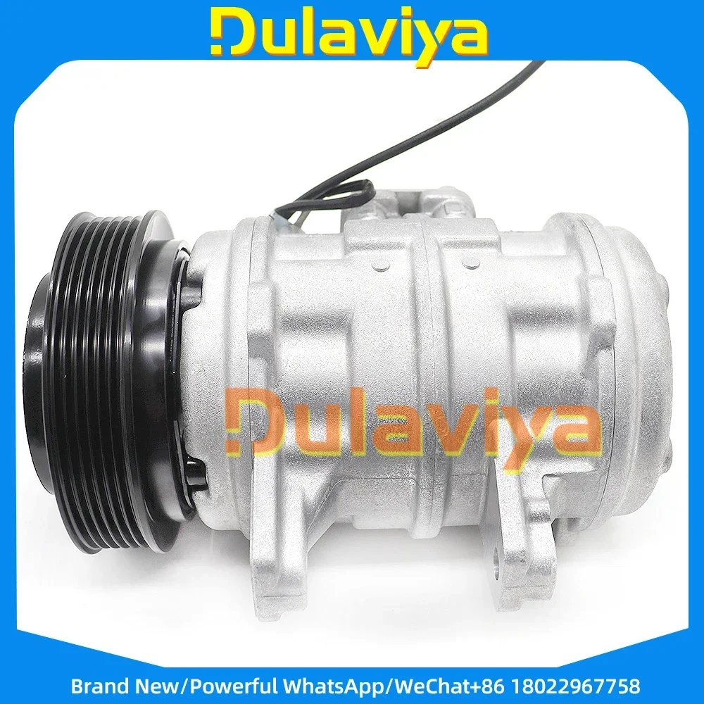 

AC Compressor For Porsche 944 1991-1985 4Cyl 2.5L 2.7L 3.0L 1985-1990 57343 6PK Air Conditioning Compressor Pump With Pulley