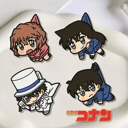 Detective Conan Animation Brooch Shinichi Xiaolan Kidd Kawaii Super Cute Student School Bag Cosplay Two-dimensional Pendant Set