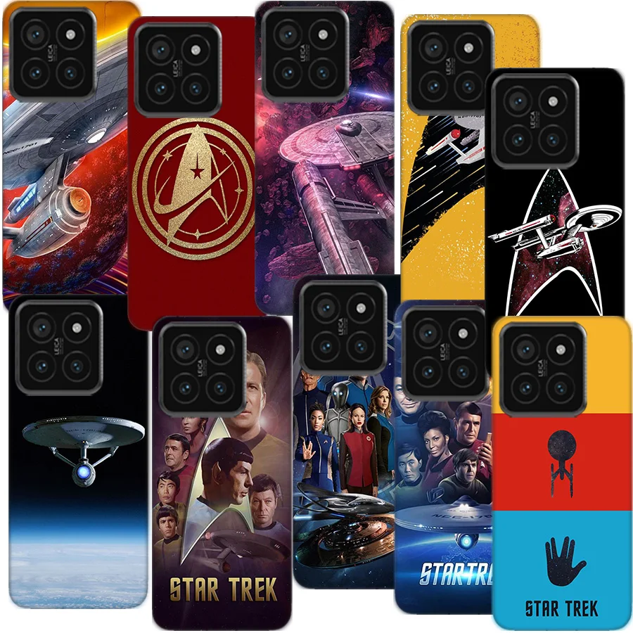 Star MovieT-Trek Clear Phone Case For Xiaomi Poco F6 F5 Pro F3 X5 X4 NFC F4 X3 GT M5 M5S M4 M3 Pro F2 F1 Cover Coque Hard PC Cel