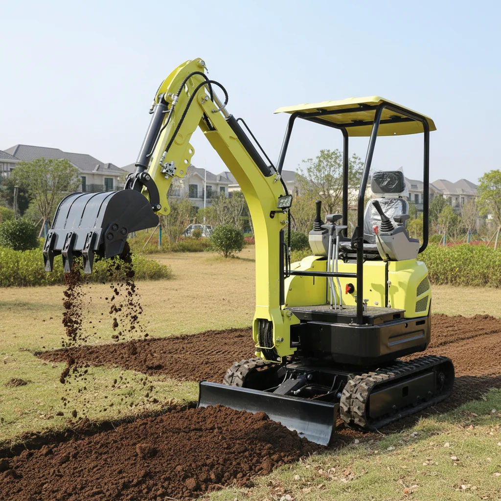 Mini Excavator 0.8 Ton 1 Ton 2 Ton Hydraulic Crawler Excavator for Sale