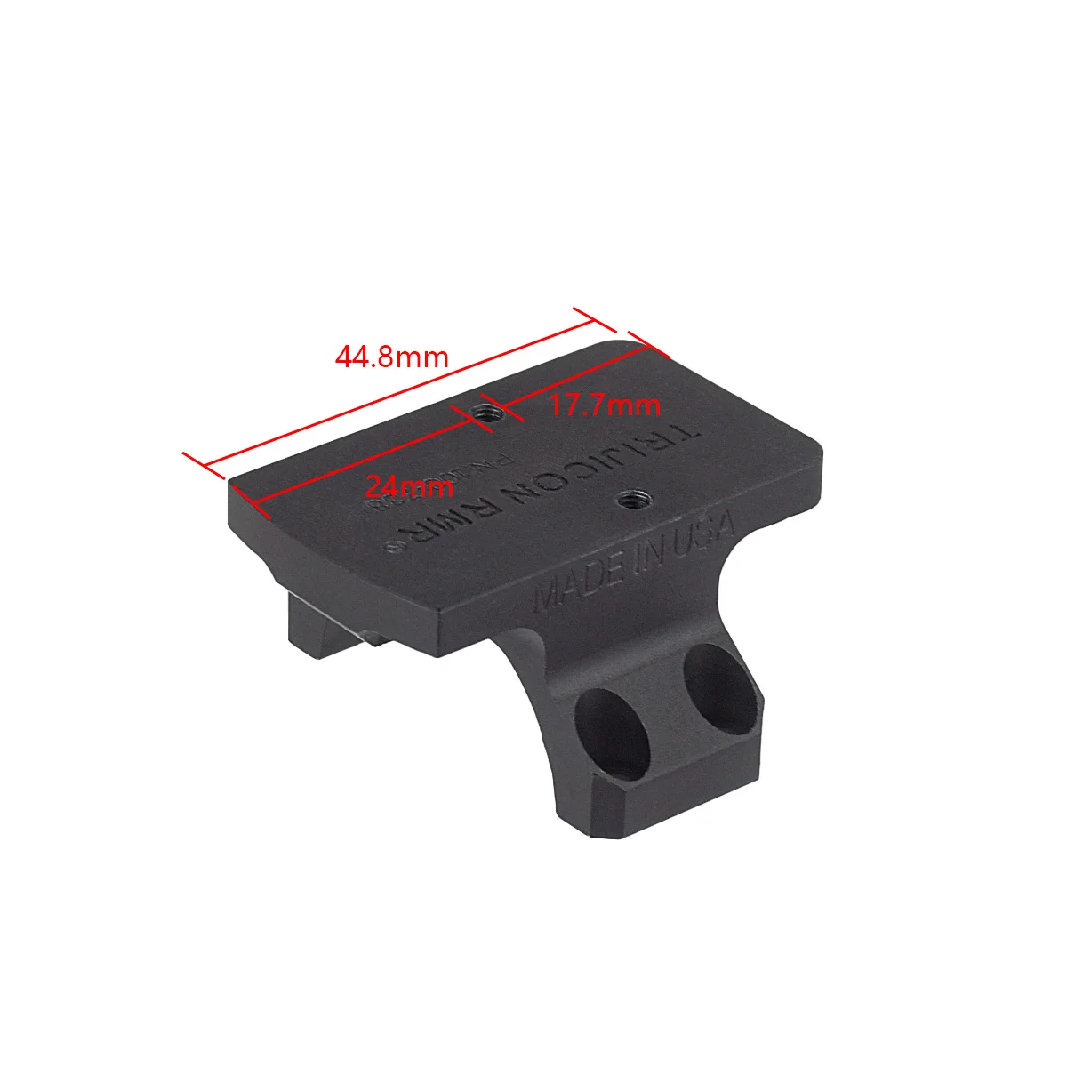 Tactical RMR Scope Metal Side Sight Offset Optic Mount Red Dot Alloy Fixed Bracket Hunt Holographic Rifle Accessory 25.4mm 30mm