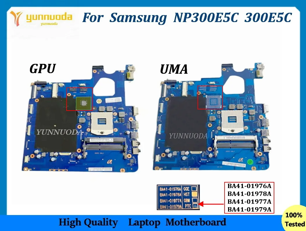 

BA41-01978A для Samsung NP300 NP300E5C 300E5C материнская плата ноутбука UMB GPU BA41-01976A BA41-01977A BA41-01979A HM70 HM75 DDR3