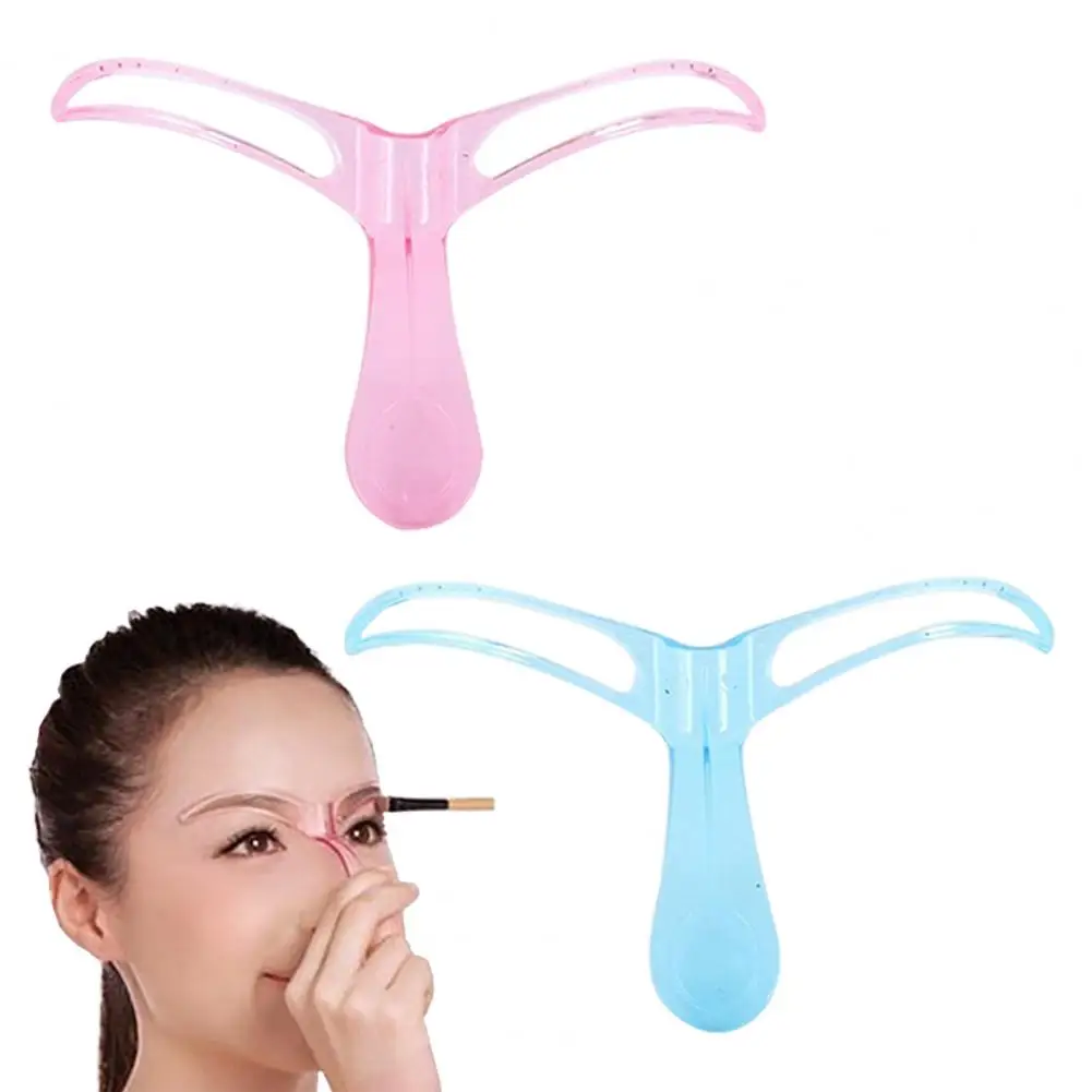 1/2/4/6 pezzi stencil per sopracciglia modello per sopracciglia con manico guida per mappatura delle sopracciglia carta ausiliaria riutilizzabile strumenti per modellare le sopracciglia veloci