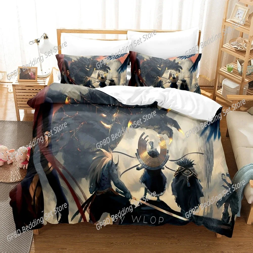 

Anime Game Dungeon & Fighter 3D Bedding Set Duvet Cover Pillowcases Single Twin Full Queen King Size Home Decor Quilt Boys Gift