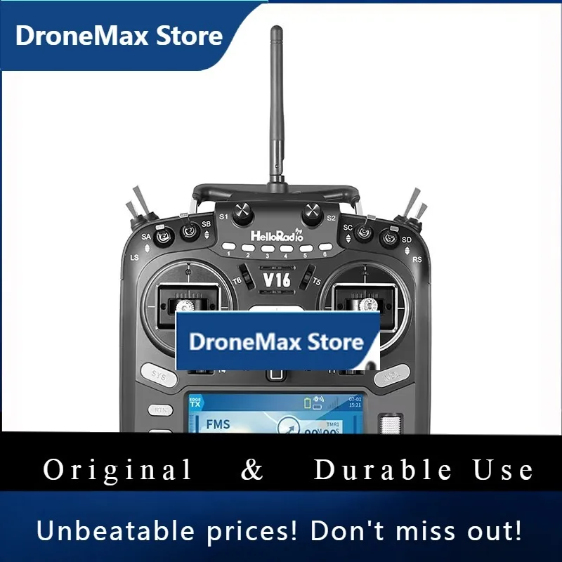 DroMaHelloRadio V16 Remote Control Compatible With FPV High-frequency Head EDGTX Touch Screen Crossover Machine Multi Protocol
