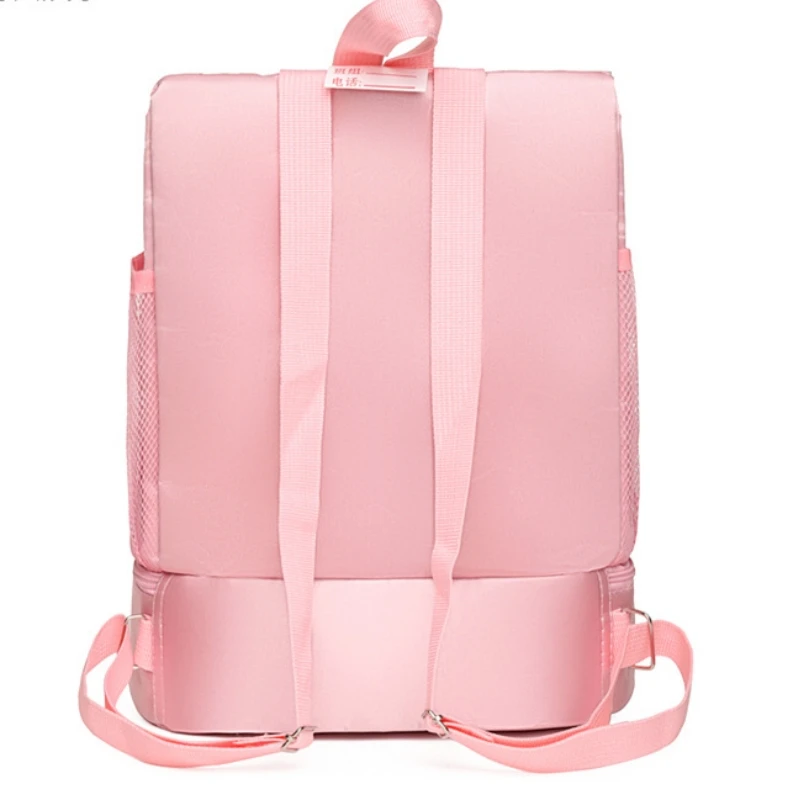 Bolso de baile con nombre personalizado, mochila de baile de hombro para niños, bolsa de libros de Ballet latino, bolsa de Baile de Princesa para niñas