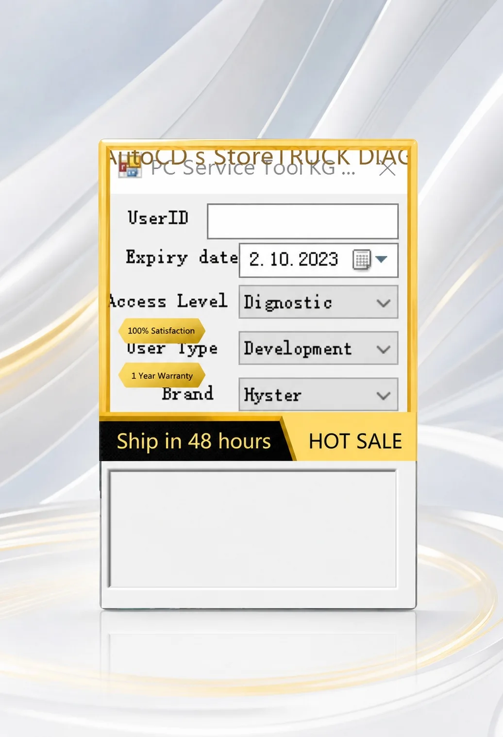 AutoCD Hyster, Ya-le, Utilev и Generic PC Service Tool PCST v5.x 4-в-1 Keygen