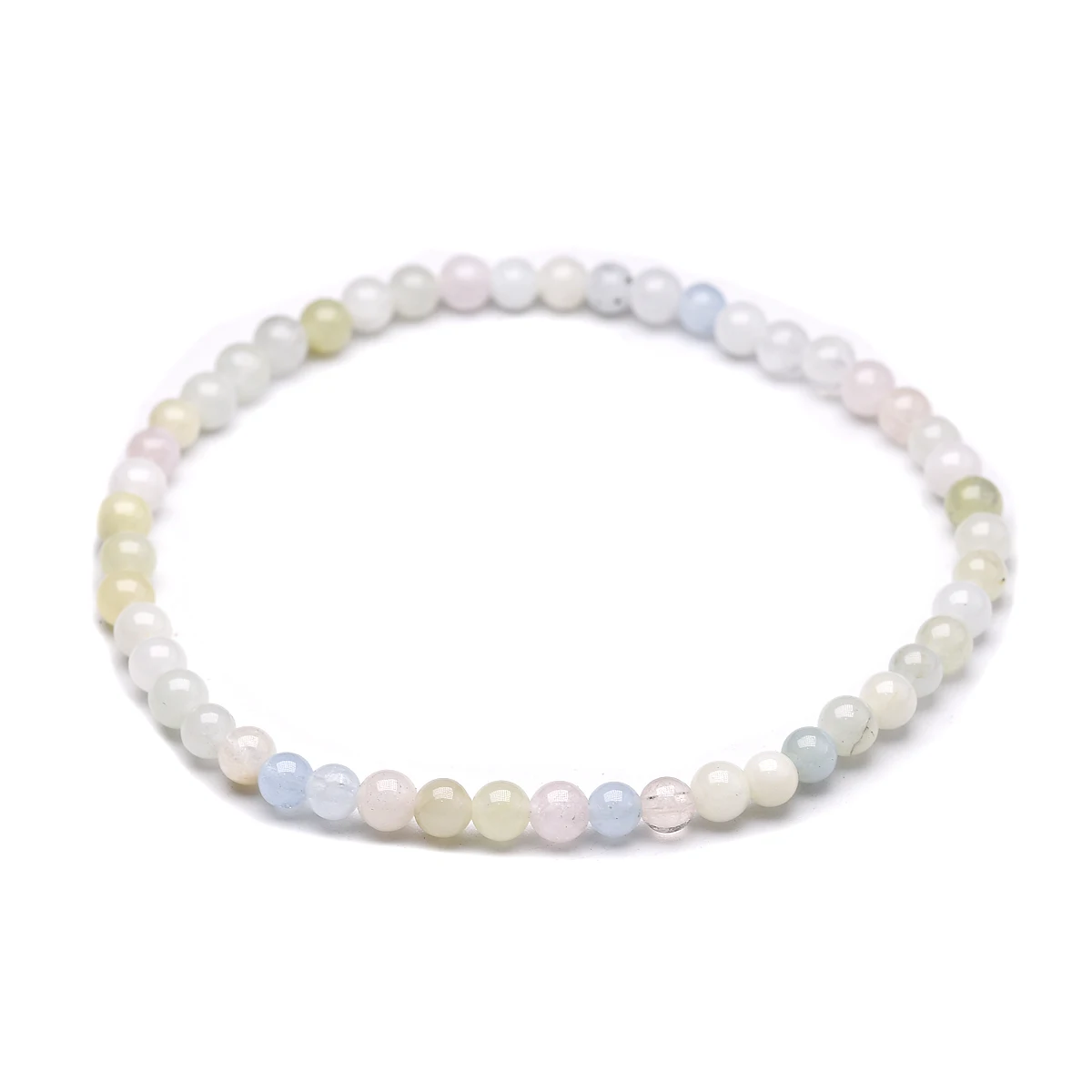4mm Natural Gemstone Green Malachite Amethyst Labradorite Bracelet for Women Wide Selection