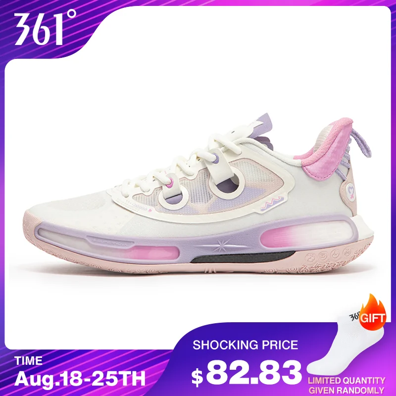 361 Degrees Super Nova 2.0 PRO Men Basketball Sports Shoes Professional Non-Slip Breathable High-Elastic Sneakers Male 672421102