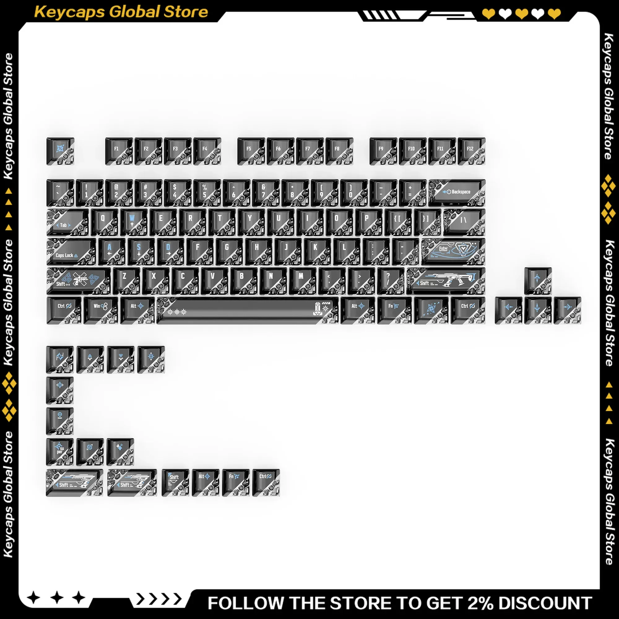 mixingstar-ensemble-de-touches-de-clavier-quantum-honeycomb-cool-touch-electroplaque-miroir-injection-double-couche-profil-oem-accessoires-de-clavier