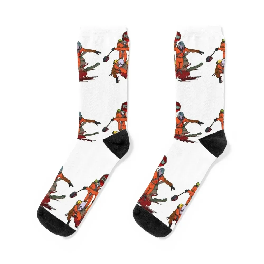 Lethal Company Socks cartoon custom sports Socks Women Men's