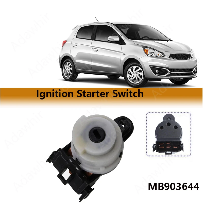 Ignition Switch for Mitsubishi Mirage 1993-2002 for Mitsubishi Lancer V3 Freeca MB903644