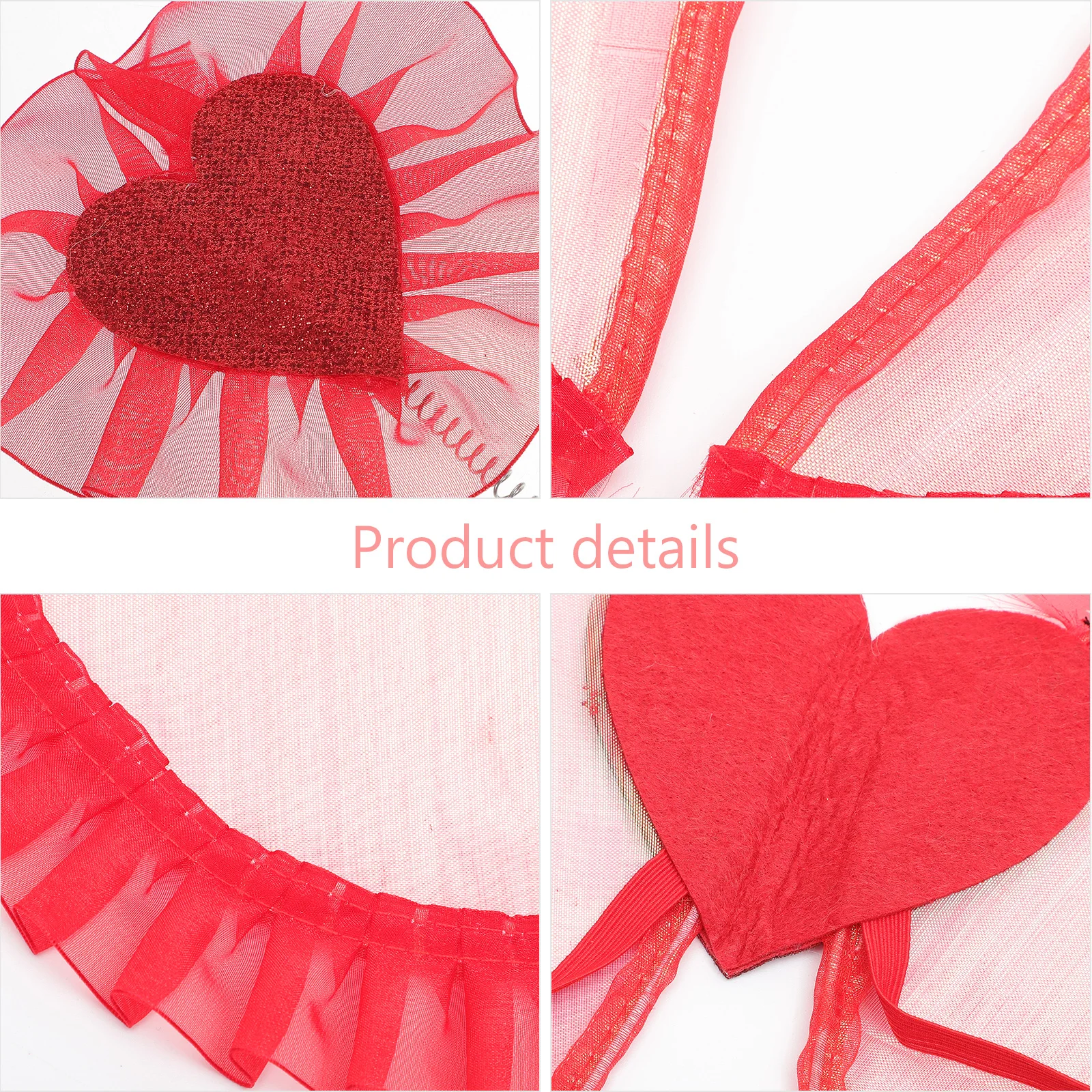 

Fairy Party Fairy Wing Kids Supplies Props Clothing Girls Red Child Durable Lifelike Cosplay Wing Kids