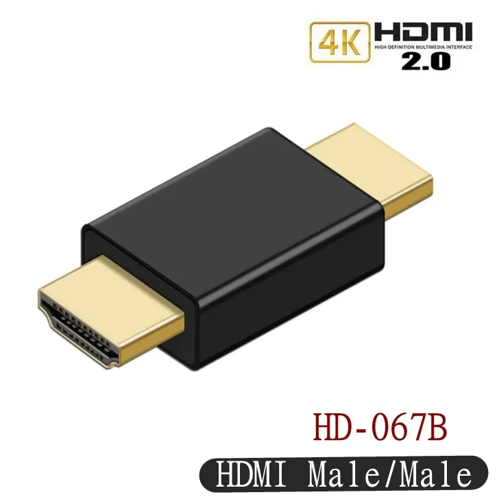 4K 60HZ Mini Micro Hdmi To Hdmi Adapter Converter For Laptop Graphics Card Camera TV Monitor HD Adapter Audio Video Transmissio