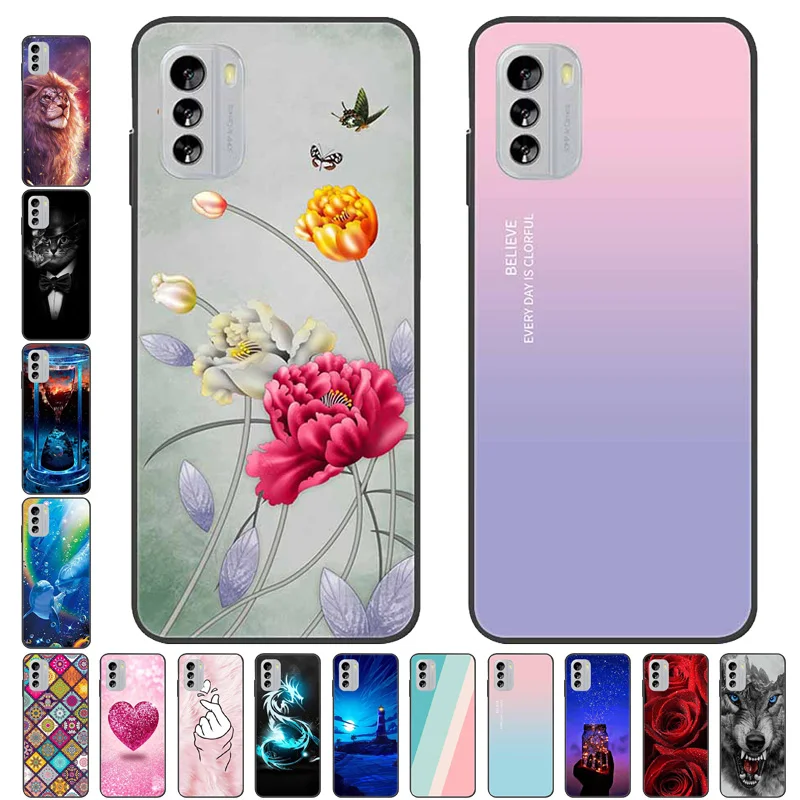 Funda para Nokia G60 5G, cubierta G 60, carcasa trasera de silicona para Nokia G60, carcasa blanda NokiaG60